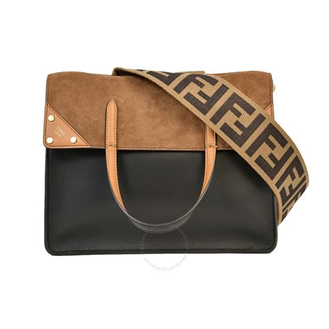 fendi flip leather suede bag|fendi flip shopper.